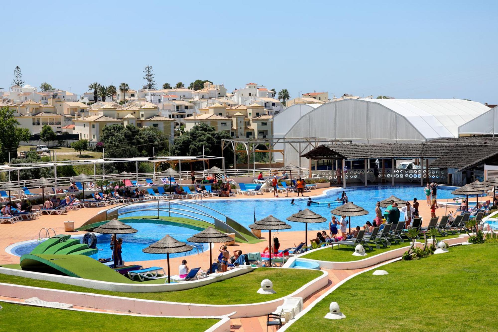 Hotel Apartamento Paraiso De Albufeira Dış mekan fotoğraf